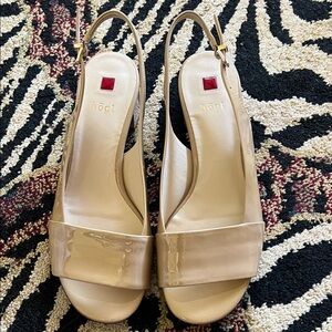 Hogl Women's Beige Slingback Sandals